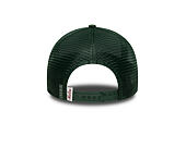 Kids Cap New Era - Branded Oval Patch 9FORTY A-Frame Trucker - Cilantro Green / Soft Grass