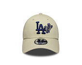 Cap New Era - MLB Food Icon 9FORTY - LA Dodgers - Stone / Royal