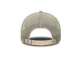 Womens Cap New Era - Branded Velour 9FORTY M-CROWN A-Frame Trucker - Cream