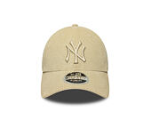 Cap New Era - MLB Cord 9FORTY M-CROWN - NY Yankees - Stone
