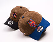 Cap New Era × Three Looms - Chestnut Pinstripe 9TWENTY A-Frame - NY Mets