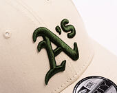 Cap New Era - MLB League Essential 9FORTY - Oakland Athletics - Stone / Dark Green