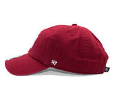 '47 Brand New York Yankees Clean Up Dark Maroon Strapback Cap