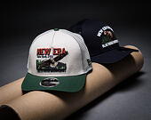 Cap New Era - Branded Graphic 9FORTY M-CROWN A-Frame Trucker - Cream / Cilantro Green