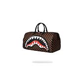 Bag Sprayground - Sharks In Paris Wtf Bubble Brown Check Duffle