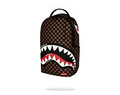 Backpack Sprayground - Sharks In Paris Wtf Bubble Brown Check Backpack