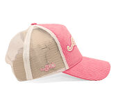Cap Ed Hardy - Embroidery Applique Cord 5 Panel Trucker Cap - Hot Pink