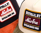 Cap New Era - Branded Patch Cord 9FORTY A-Frame Trucker - Cream / New Olive