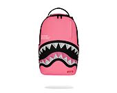 Backpack Sprayground - Shark Central Pink Embroidered Shark Backpack