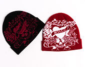 Beanie Ed Hardy - Unisex Love Kills Slowly Foldover Beanie - Black