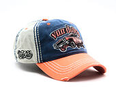 Cap Von Dutch - Baseball - Embroidery - Orange / Navy