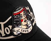 Cap Von Dutch - Trucker - Love Patch - Black