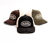 Cap Von Dutch - Corduroy Oval Patch Premium Baseball - Black / Cream