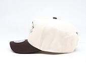 Cap Mitchell & Ness - NBA Brown And Cream Pro Snapback - New York Knicks - Cream