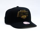 Cap Mitchell & Ness - NHL Black And Gold Pro Snapback - Chicago Blackhawks - Black