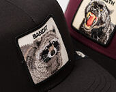 Kids Cap Goorin - Bandit (all Black) - Raccoon - Black