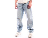 Pants Karl Kani - OG Distressed Straight Leg Jeans - Blue