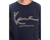 Sweatshirt Karl Kani - Signature BRK Insert Oversized Crew - Blue