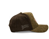Cap Capslab - Looney Tunes Trucker - Bugs Bunny Logo Peek Suede - Olive / Brown