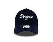 Womens Cap New Era - MLB Cord Script 9TWENTY - LA Dodgers - Navy / White