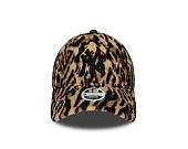 Womens Cap New Era - MLB Ocelot Print 9FORTY - NY Yankees - Black / Brown