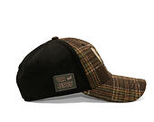 Cap Capslab - Tom & Jerry Trucker - Jerry Wink Checkered - Brown / Black