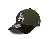 Cap New Era - MLB Cord Visor 9FORTY M-CROWN - LA Dodgers - New Olive