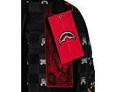 Sprayground - Gray Peeking Character Check Savage Backpack