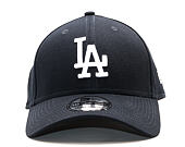 New Era League Basic Los Angeles Dodgers Navy/White 39THIRTY Stretchfit Cap