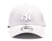 New Era League Basic New York Yankees Grey/White 39THIRTY Stretchfit Cap