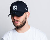 New Era 9FORTY MLB League Basic New York Yankees Strapback Navy / White Cap