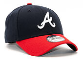 New Era 9FORTY The League Atlanta Braves Strapback Team Color Cap