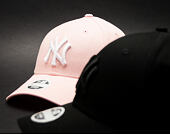 New Era League Essential New York Yankees 9FORTY Pink Strapback Womens Cap