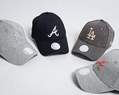 New Era Jersey Essential Los Angeles Dodgers 9FORTY Grey Heather/Khaki Strapback Womens Cap