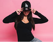 New Era League Essential Los Angeles Dodgers 39THIRTY Black/White Cap
