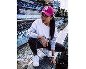 New Era Fashion Essential New York Yankees Pink/White 9FORTY Strapback Womens Cap