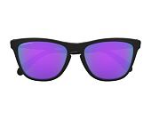 Oakley Frogskins Matte Black/Prizm Violet OO9013-H655 Sunglasses