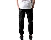 Urban Classics TB1435 Washed Cargo Twill Jogging Pants Black