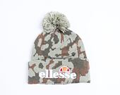 Ellesse Velly Camo Pom Pom Beanie Khaki
