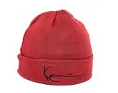 Karl Kani Signature Beanie KA213-010-1 Dark Red