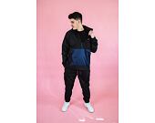 New Era Contemporary Cargo Windbreaker Black / Muave Blue Jacket