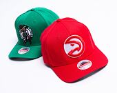 Mitchell & Ness Team Ground 2.0 Stretch Snapback Atlanta Hawks Red Cap