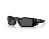 Oakley GasCan Polished Black/Grey 0OO9014 03-47160 Sunglasses