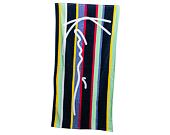 Karl Kani Signature Stripe Towel navy/mint/red