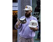 Mitchell & Ness Cut Away Snapback Nba Toronto Raptors Off White Cap