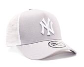 New Era Clean Trucker 2 New York Yankees Grey White Cap