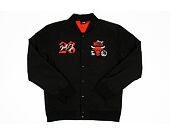 Custom Bunda New Era x Adam Wave Chicago Bulls Tribute Bomber Black / Red