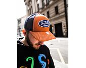 Von Dutch Boston Trucker Cotton Twill Orange/Navy Cap
