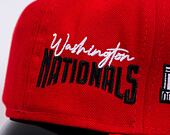 Kšiltovka Adam Wave New Era 59FIFTY MLB Authentic Performance Washington Nationals Fitted Team Color