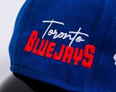 Kšiltovka Adam Wave New Era 59FIFTY MLB Authentic Performance Toronto Blue Jays Fitted Team Color